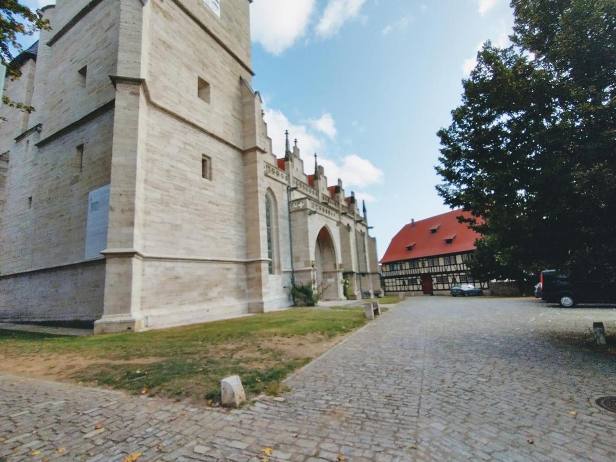 Pension Bergstube Bad Langensalza Exterior foto